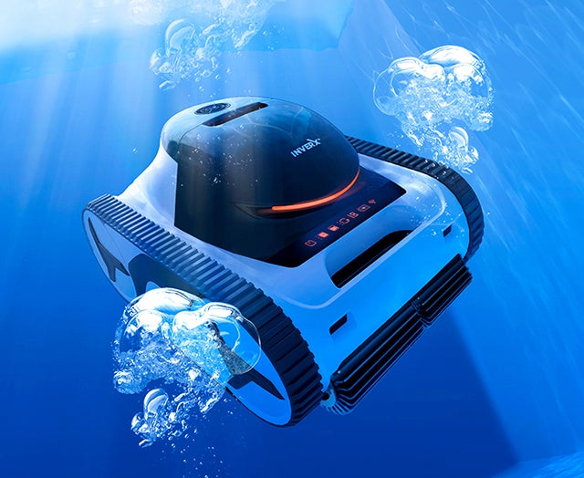 Poolrobot XWarrior InverX X60 AI trådlös vägg och botten